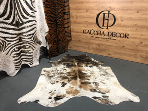 Tapete de Couro Tricolor - Tamanho: 2,33 x 2,00 - Lot.04 - Ref.: 1353(29)