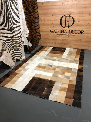 Tapete Costurado Patch Color Mix Cores Quadrados de 15X15cm - Tamanho: 3,00 x 2,00 - SOMENTE POR ENCOMENDA