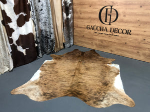 Tapete de Couro Exótico Médio - Tamanho: 2,48 x 2,07 - Ref.: 6290(05)