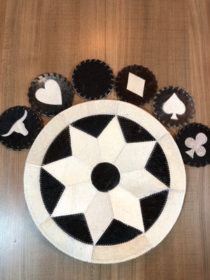 Jogo Americano Com 6 Porta Pratos E 6 Porta Copos - Feito sob encomenda.