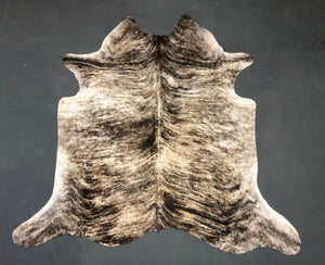 Tapete de Couro Exótico Claro Tricolor - Tamanho: 2,16 x 1,99 - Lot.04 - Ref.: 9808(04)